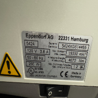 Eppendorf 5424 Centrifuge image 2